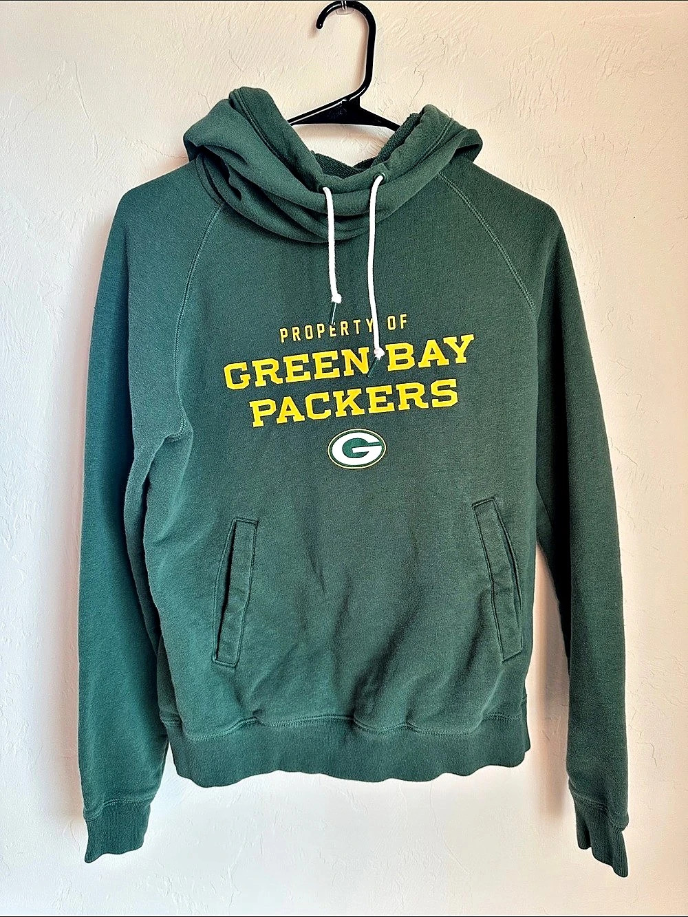 Nike Green Bay Packers Property Of Pullover Hoodie Green Medium